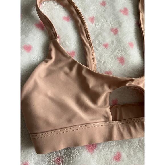 Revolve Mikoh Swim Columbia Bikini Top in Color Pink Womens Size Small - Picture 3 of 5